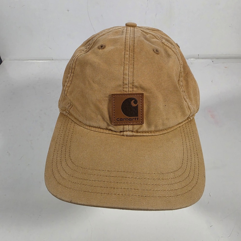 Carhartt Odessa Cap Hat Brown Cotton Canvas Adjustable 100289 211 OSFM